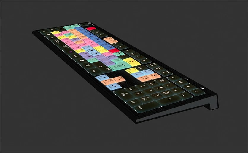 Tastierë LogicKeyboard Astra 2 Adobe Premiere Pro CC DE (PC)