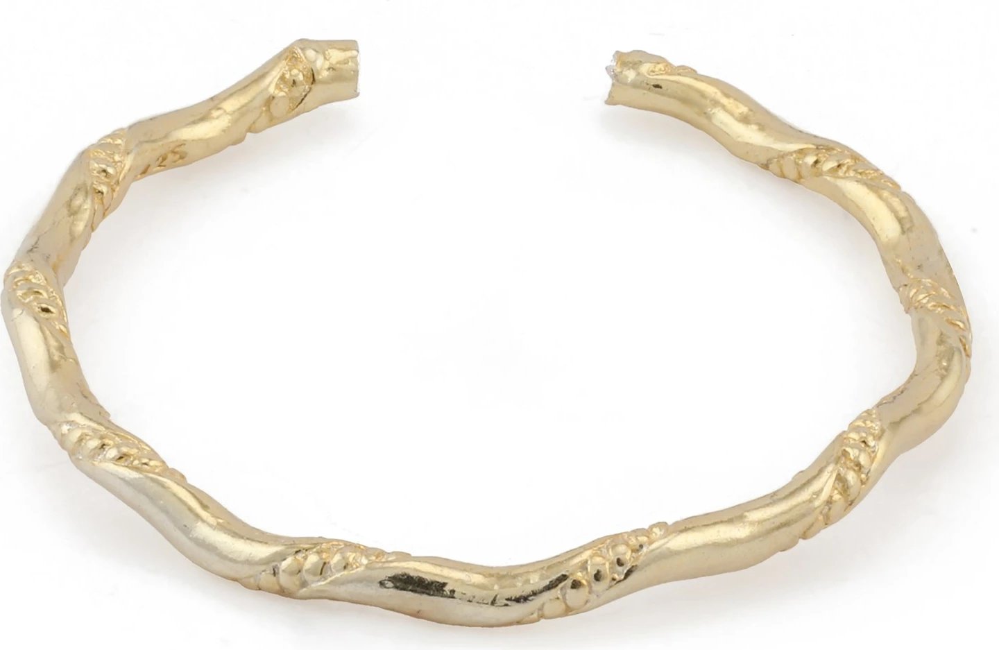 Unazë argjendi Jumeon, ngjyrë ari, 11684G