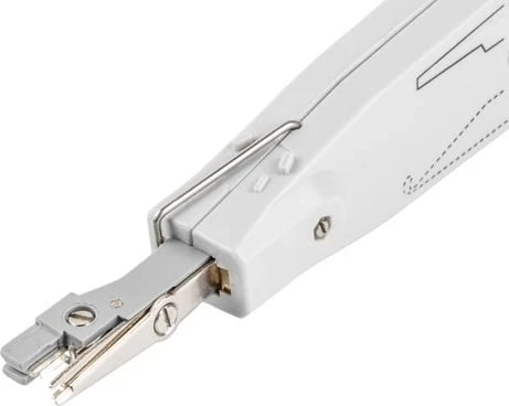 Thikë për krimpin dhe shqyrtimin e kabllave Lanberg NT-0001, e bardhë