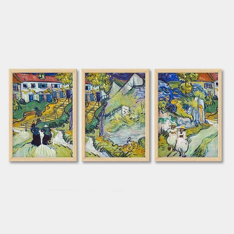 Pikturë dekorative me kornizë (3 copë), Wallity, 3NTC_UN3868302_5575