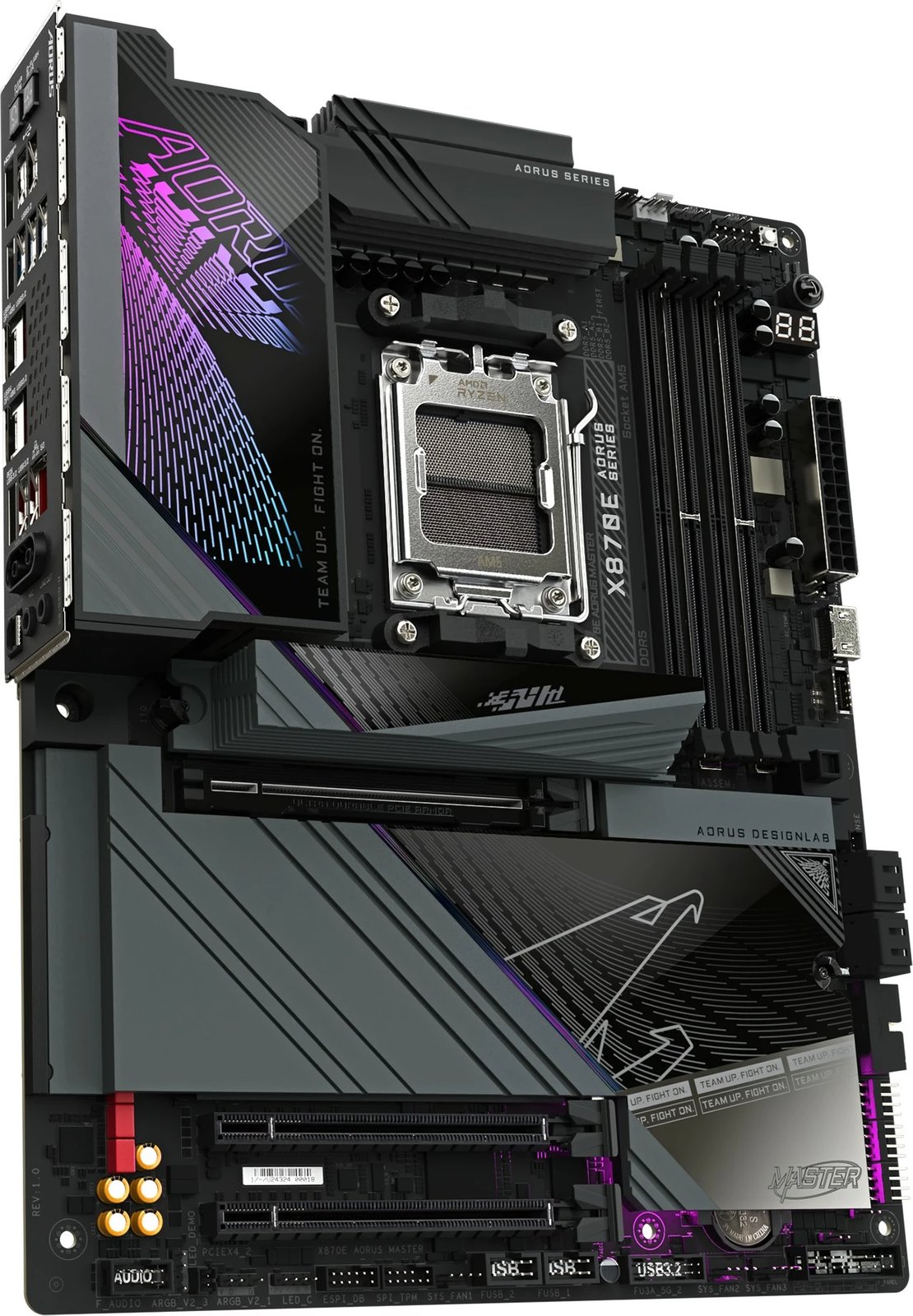 Pllakë amë Gigabyte X870E AORUS MASTER, Socket AM5, DDR5, Wi-Fi 7