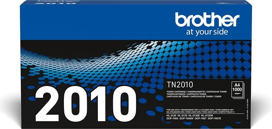 Toner për printer Brother TN-2010, i zi