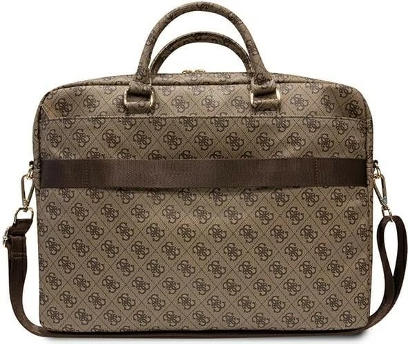 Çantë laptopi GUESS 4G Printed GUCB15P4RPSW, 16 inç, Kafe