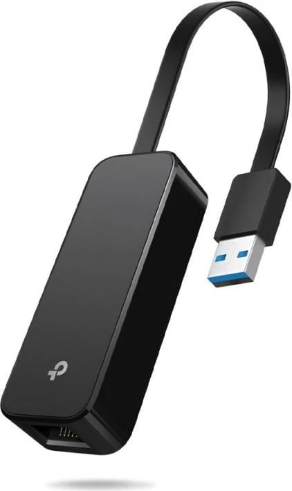 adapter rrjeti USB 3.0 në RJ45 Gigabit, TP-Link UE306, 1000 Mbps, Plug & Play, i zi