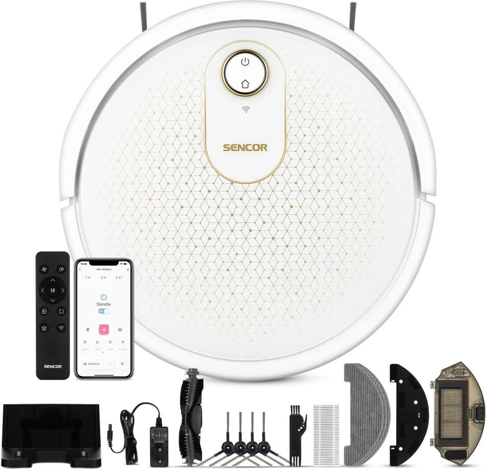Fshesë robotike Sencor SRV 4550WH, e bardhë