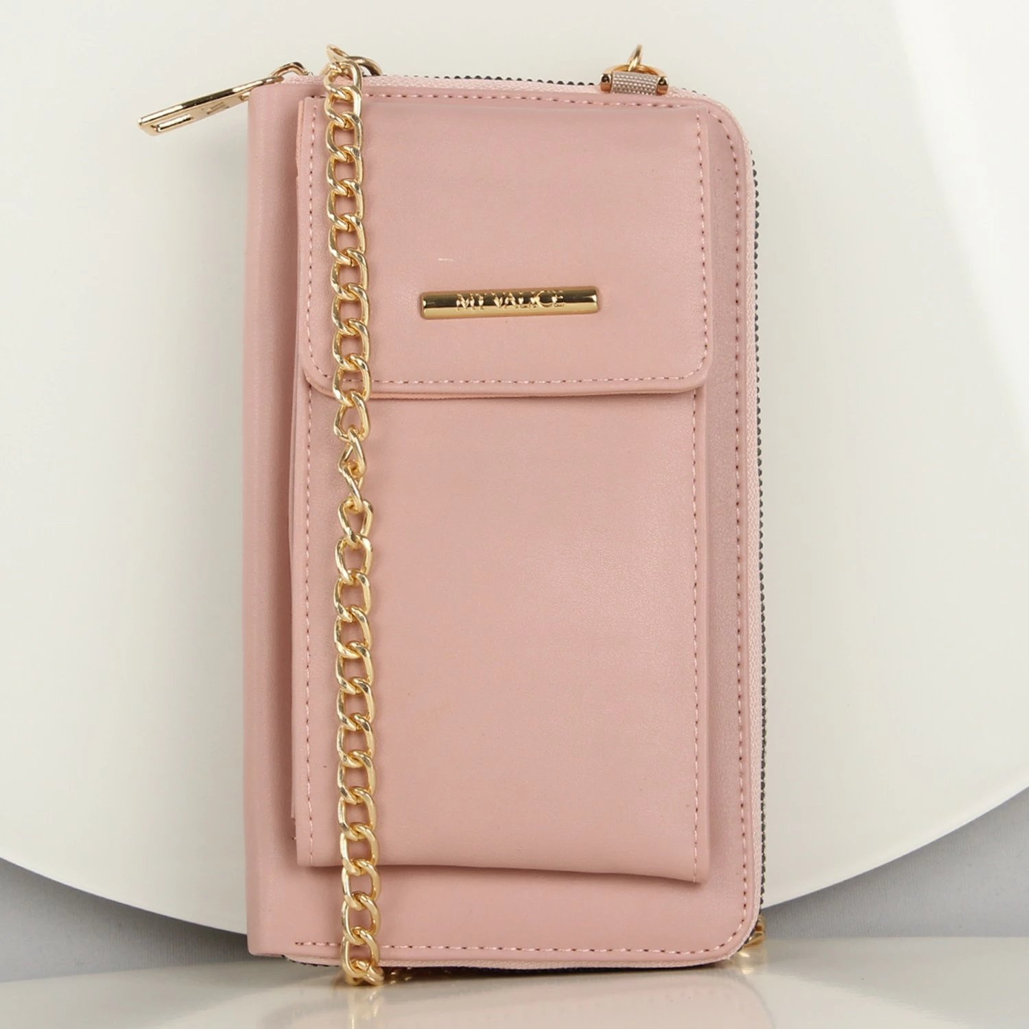 Kuletë dhe çantë për telefon Zoozie Bags, ngjyrë pluhur, 1142