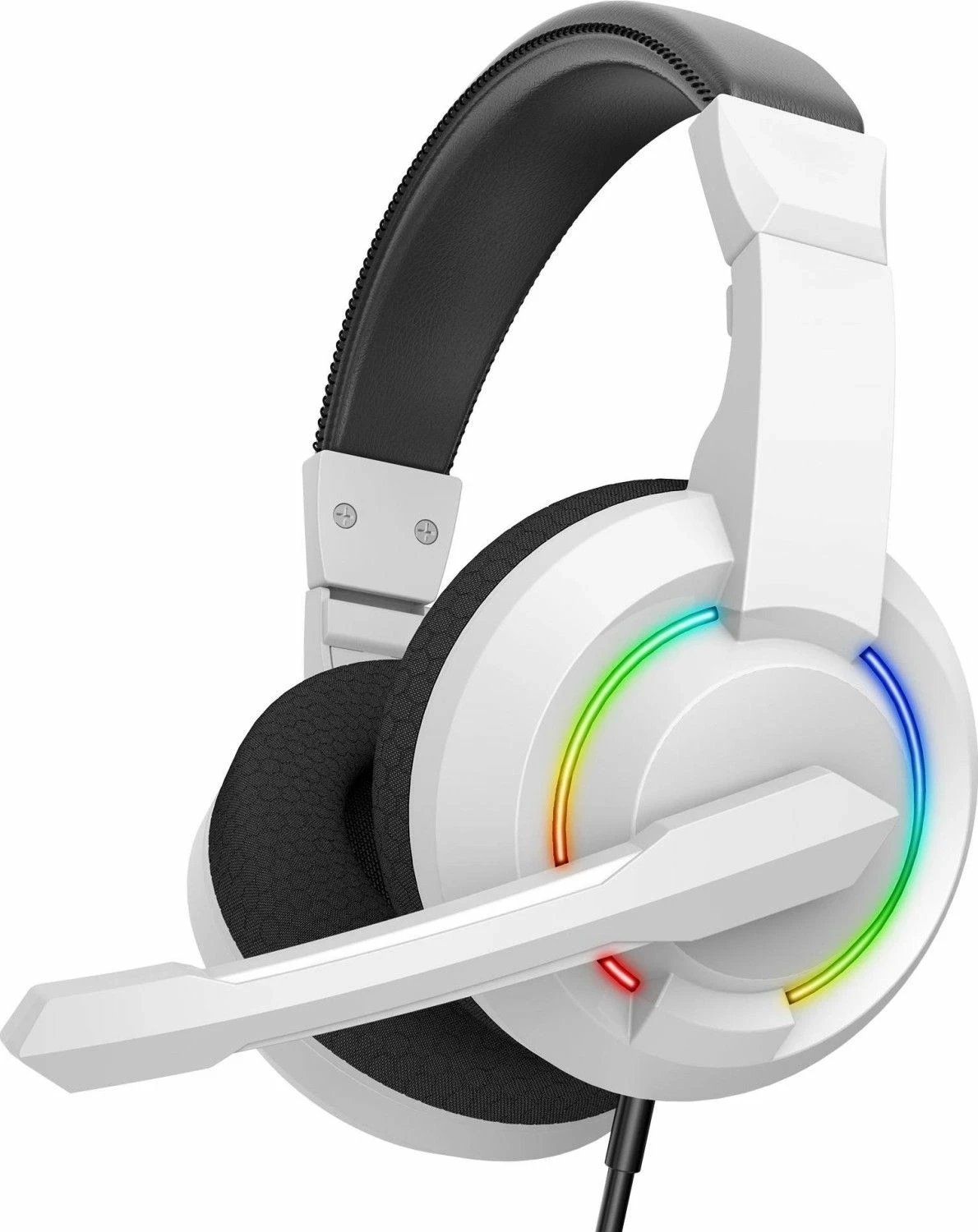 Kufje gaming Baracuda BGH-021 Hydra, me mikrofon, me kabllo, e bardhë