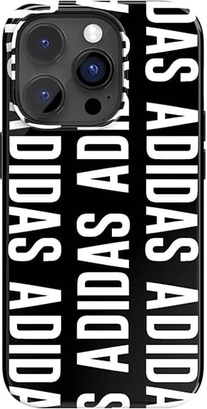 Mbështjellës Adidas OR Snap Case Logo për iPhone 14 Pro 6.1", zi