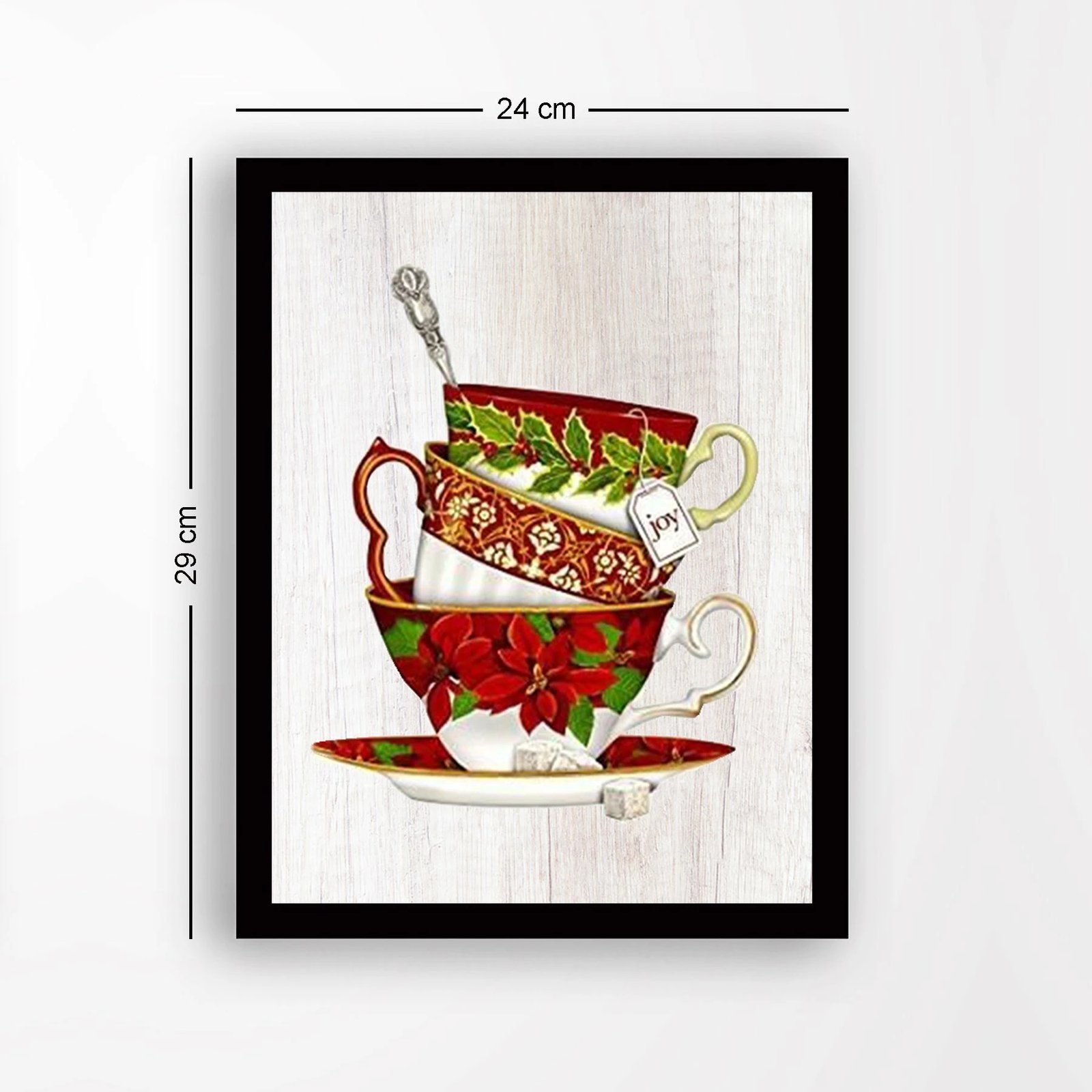 Pikturë dekorative me kornizë, MDF, shumëngjyrëshe, Wallity, SC7436501193102, 24x29cm