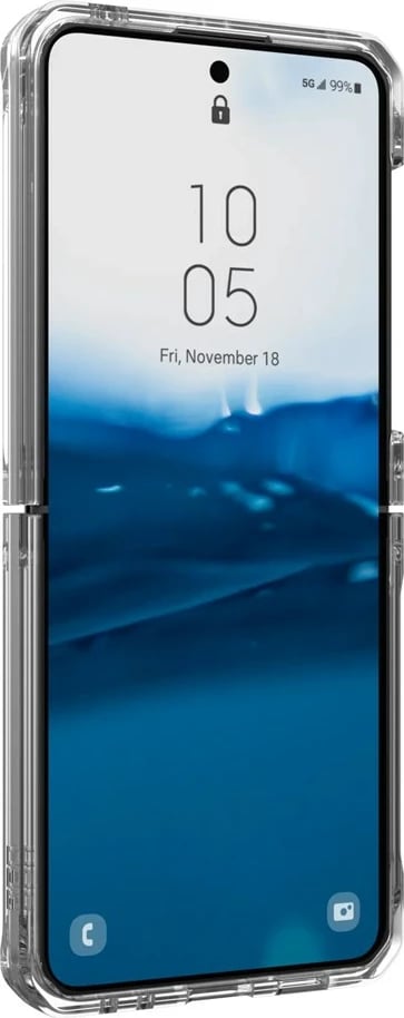 Mbështjellës Urban Armor Gear Plyo për Samsung, 6.7 inç, transparent, i bardhë