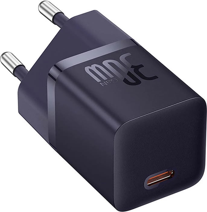 Karikues muri mini GaN5 30W, Baseus CCGN070705, USB-C, vjollcë
