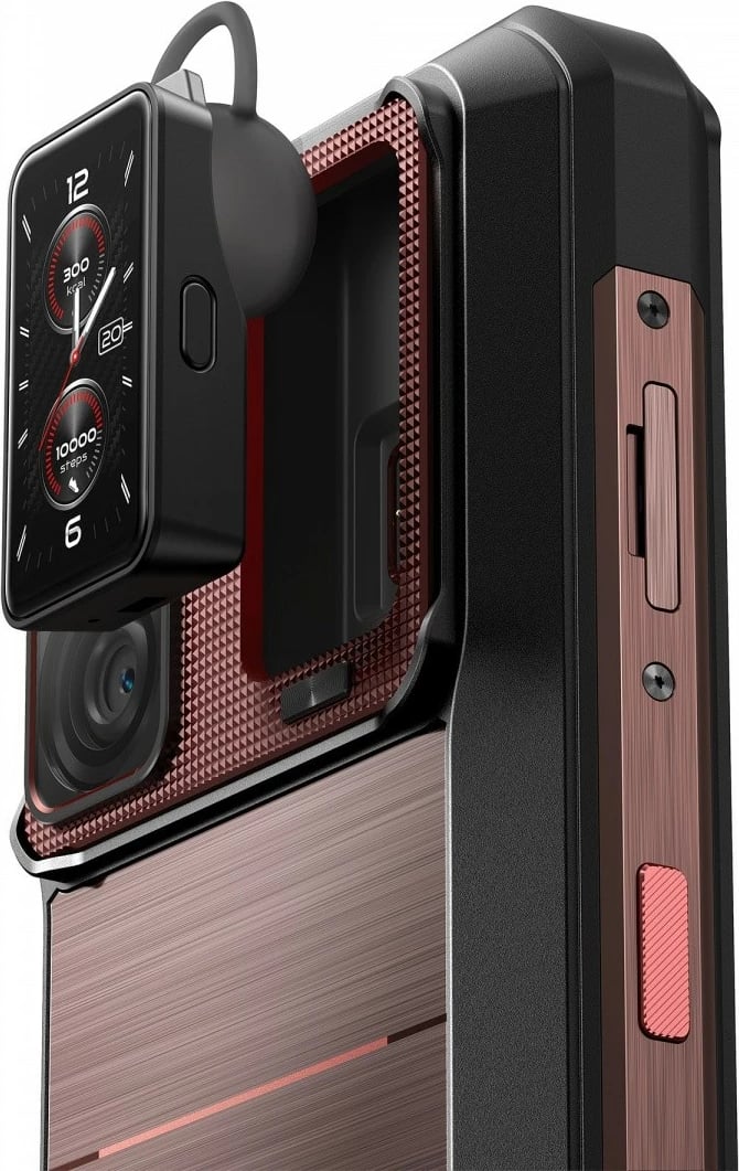 Celular OUKITEL WP300 5G 12/512GB IP69K bateri 16000 mAh i kuq