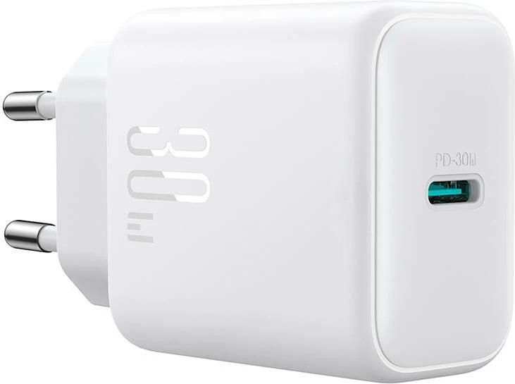 Karikues rrjeti Joyroom JR-TCF24, 30W, USB-C, Bardhë