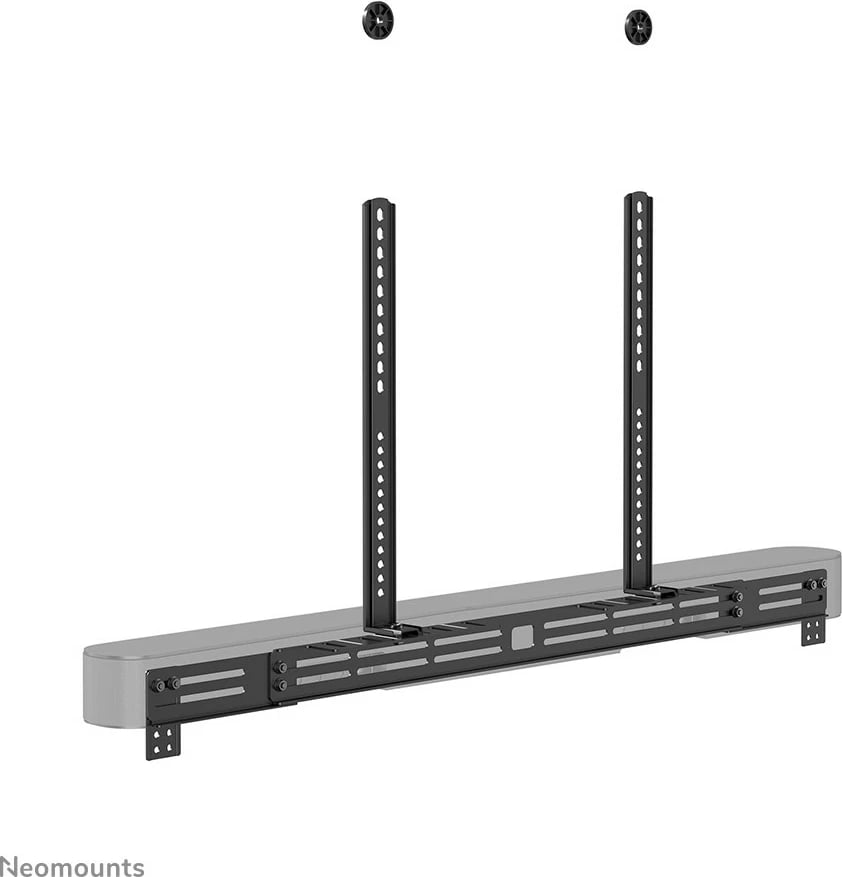 Mbajtës universal videobar/soundbar Neomounts AWL29-750BL1, çelik, 10 kg, i zi