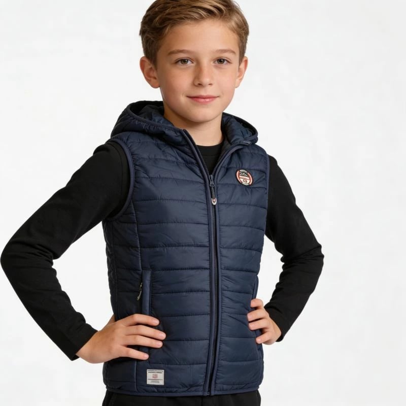 Jelek për fëmijë Geographical Norway, navy blue