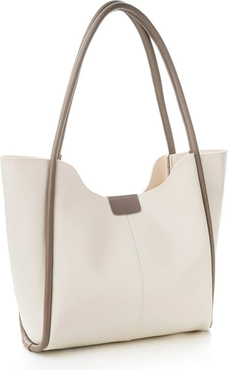 Çantë tote Lucky Bees, krem