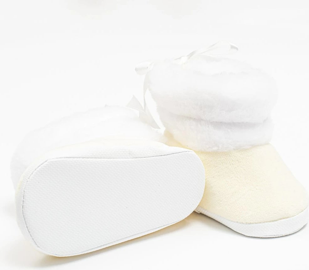 çizme bebe dimri, New Baby, 3-6 m, brendshme wellsoft, taban PVC pa BPA i hollë, jo për ecje, bezhë