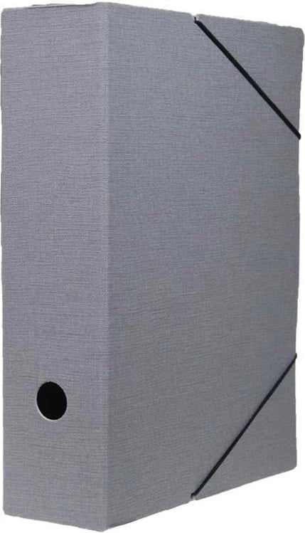 Kuti dosjesh NEXT Nomad, Gri, H33x24.5x8cm