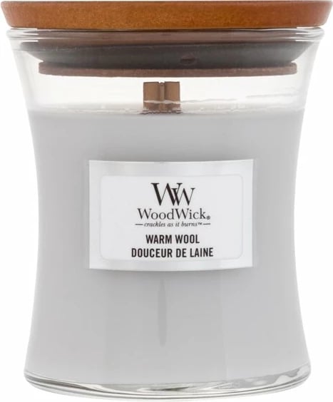Qiri aromatik WoodWick Warm Wool 85g
