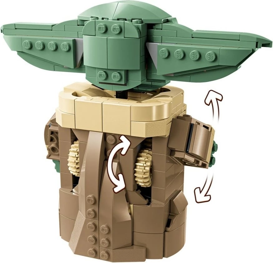 Set LEGO Star Wars Grogu në karrocë, 75403, 1048 pjesë, plastikë, ekstra i madh