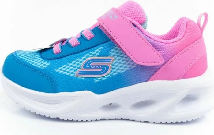 Atlete për fëmijë Skechers, blu-rozë