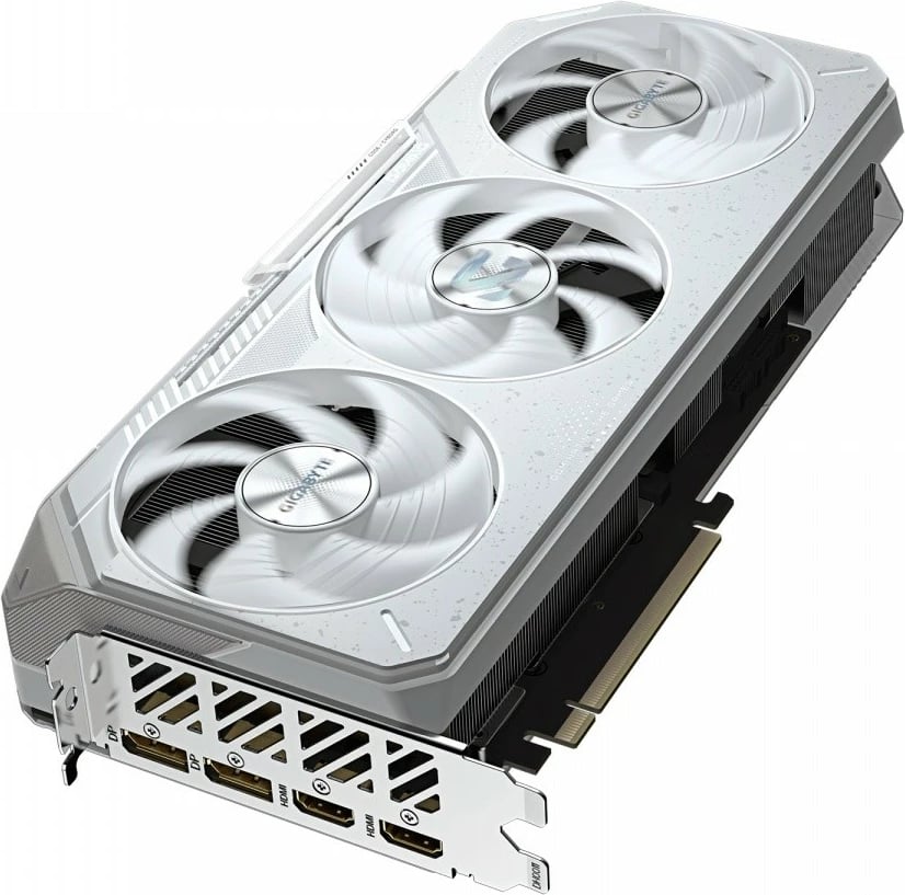 Kartë grafike Gigabyte Radeon RX 9070 XT Gaming OC 16GB GDDR6 256-bit PCI‑E 5.0 e bardhë