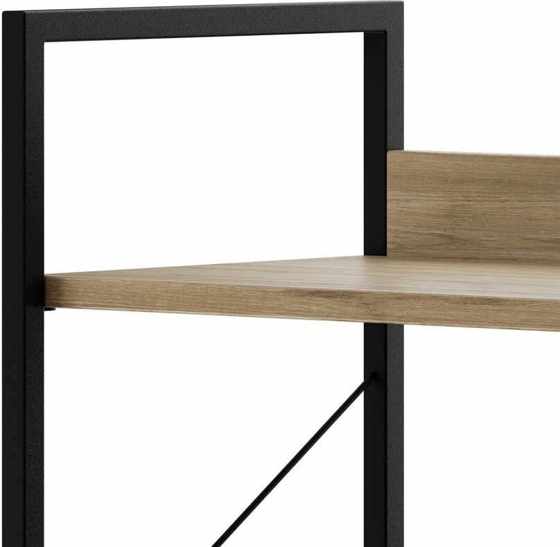 Raft librash Hanah Home, Ktp-840-Ff-1, ngjyrë lisi