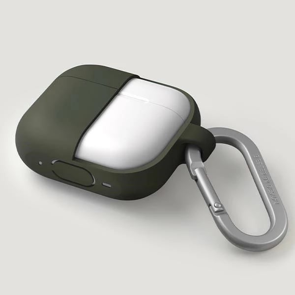 Mbështjellës UNIQ Vencer për AirPods Pro 2, me karabiner, e gjelbër