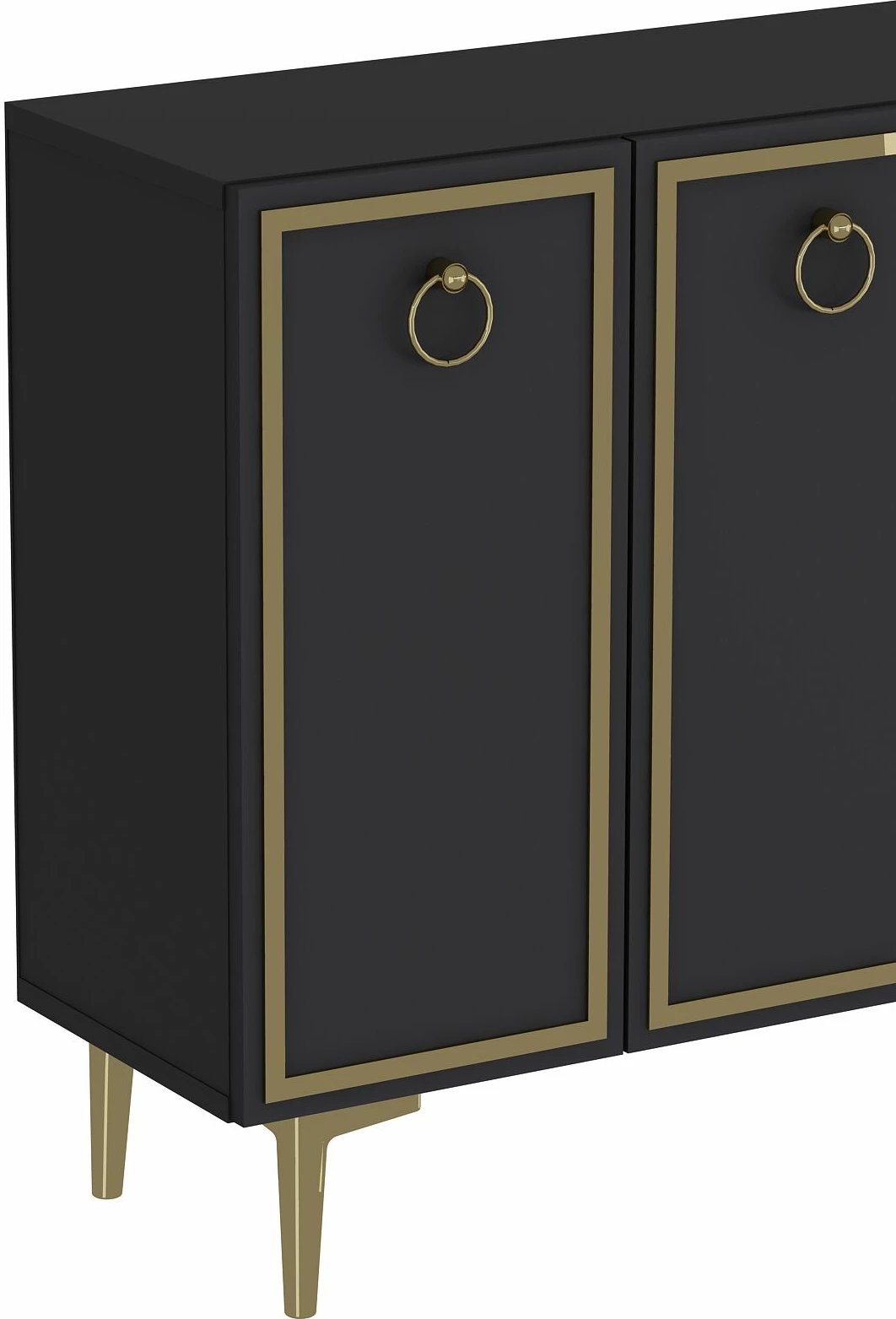 Konsol Skye Decor, anthracite, gold, 8162KM-1