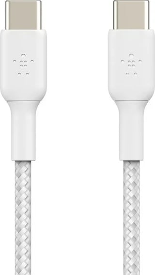 Kabllo Belkin BoostCharge, 2 m, USB C, Bardhë