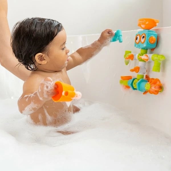 Lodër për banjë B-kids Bath Robot me dush, multikolor Lodër për banjë B-kids Bath Robot me dush, multikolor