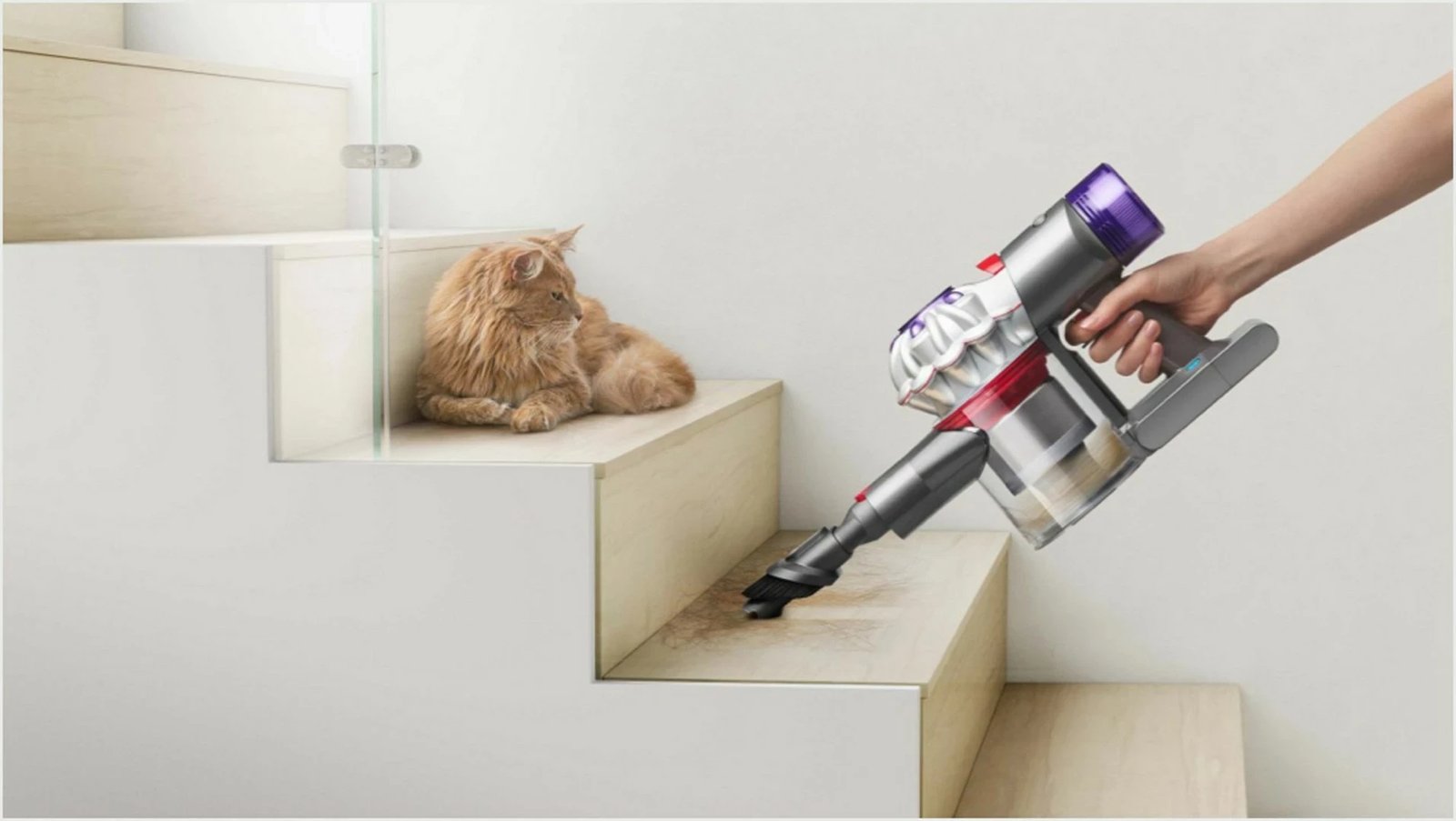 Fshesë elektrike pa kabllo Dyson SV25 V8, Argjendtë