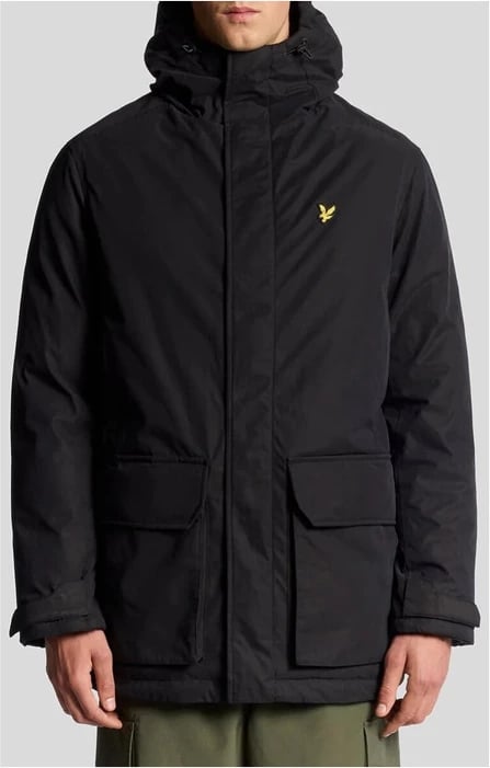 Jakne Lyle & Scott, meshkuj, e zezë Jakne Lyle & Scott, meshkuj, e zezë