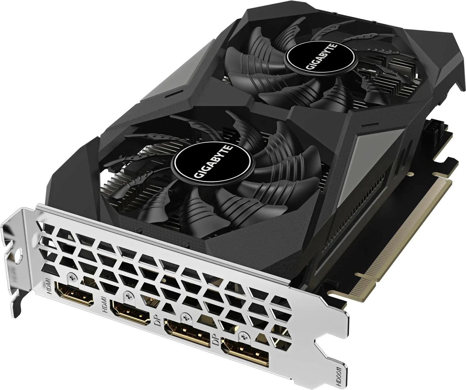 Kartelë grafike Gigabyte GeForce RTX 3050 WINDFORCE OC V2, 6GB, GDDR6, PCI Express 4.0, e zezë/argjendtë