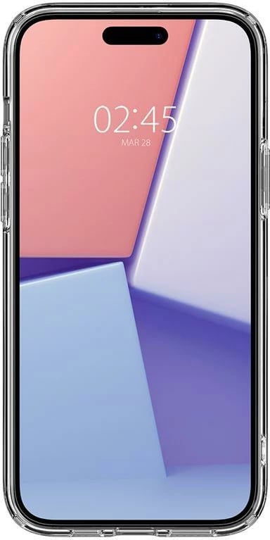 Mbështjellës Spigen Ultra Hybrid MagSafe për iPhone 15 Plus, Transparent/Gri (carbon)