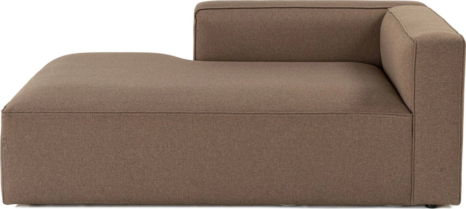 Krevat divan një vendësh, ngjyrë kafe, Mora XL Chl majtas