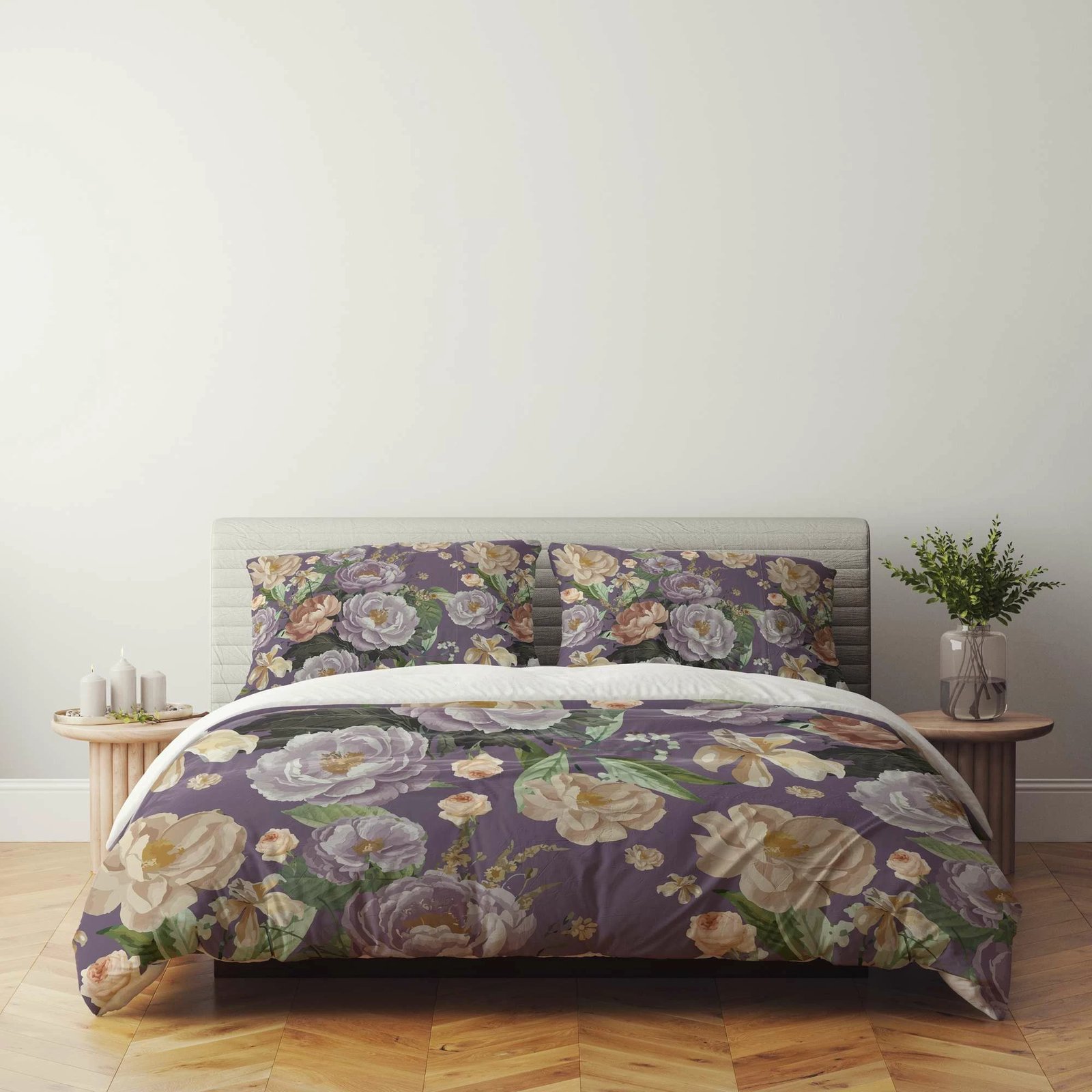 Set mbulesë për jorgan Super King, shumëngjyrëshe, L'essentiel, FLW_DVT25-4