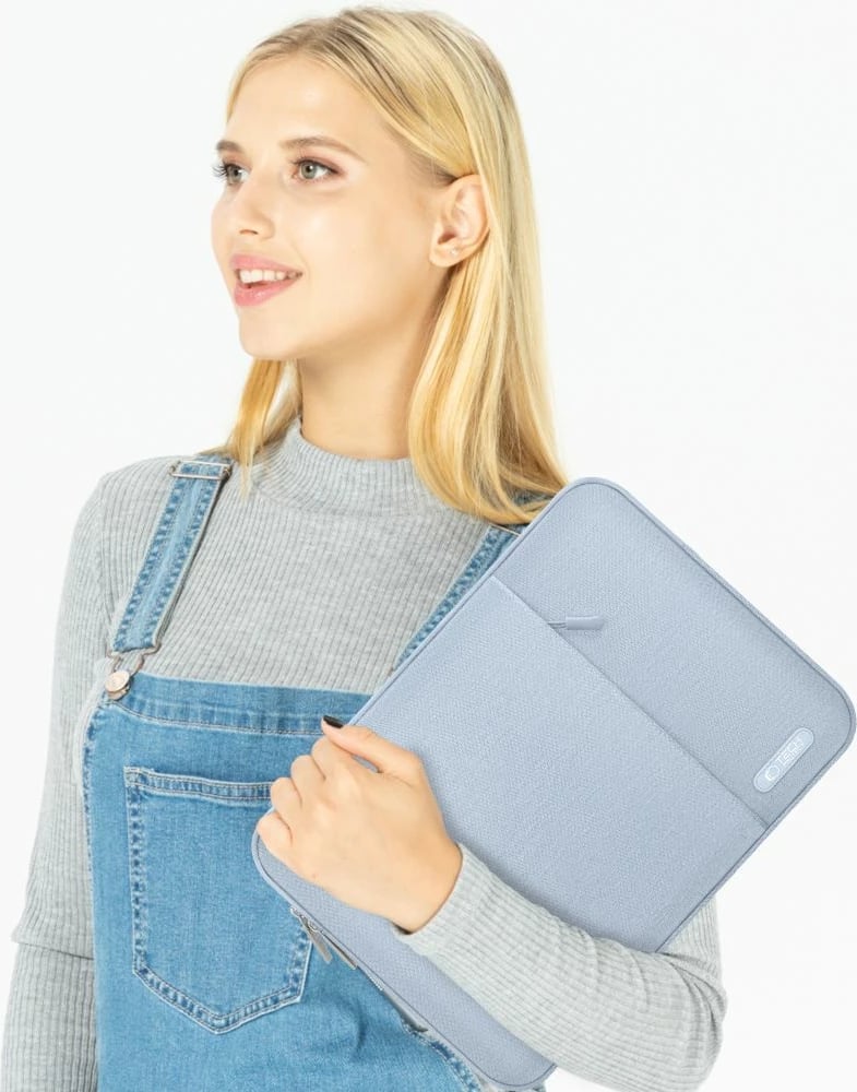Mbështjellës laptopi Tech-Protect Sleeve, 13-14 inç, Kaltër