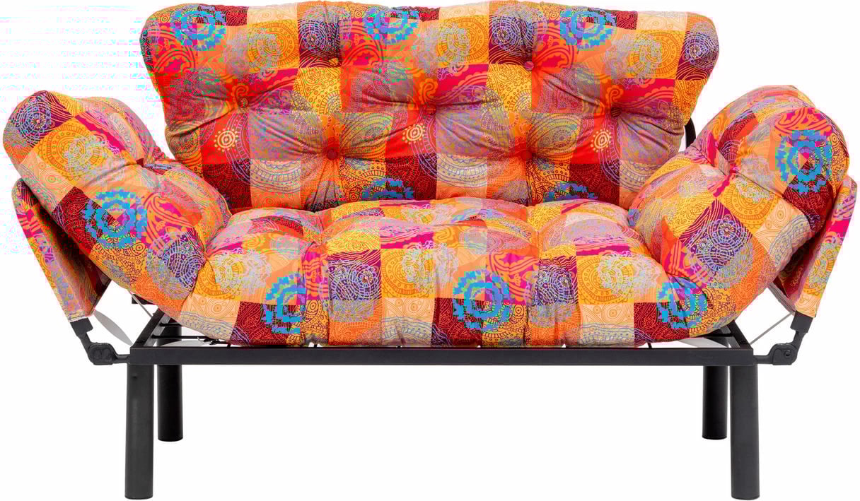 Divan i dyfishtë, shtrat, patchwork, Nitta Atelier del Sofa