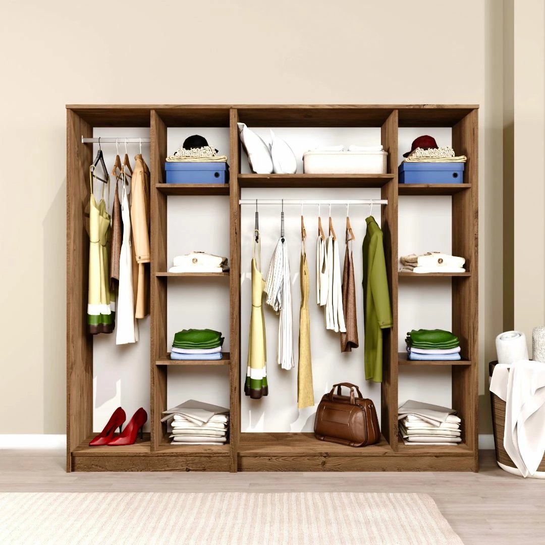 Dollap rrobash Skye Decor, ngjyrë Atlantic Pine, Kardelen 1600-123