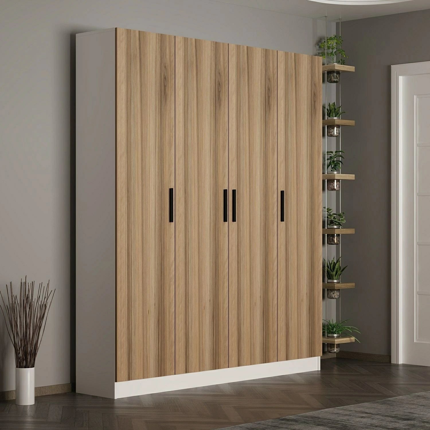 Stendë korridori Skye Decor, ngjyrë arre, Noah - 8222