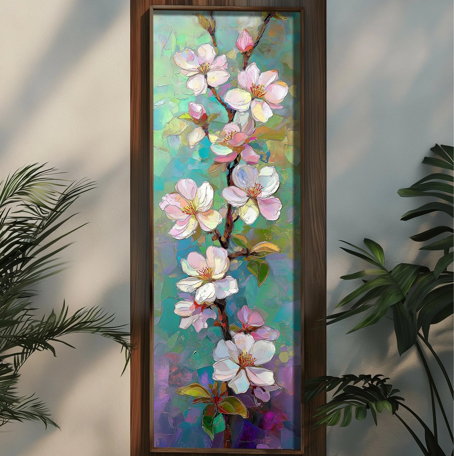 Pikturë dekorative me kornizë, MDF, Wallity, EMR099, shumëngjyrëshe, 40x120x3.5cm