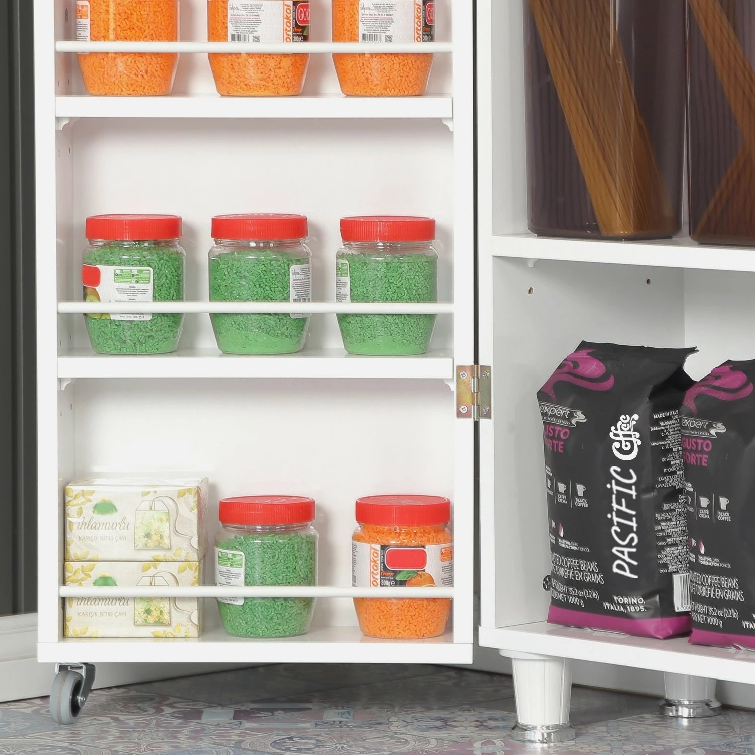 Dollap shumëpërdorimësh Hanah Home, Guzzo, i bardhë