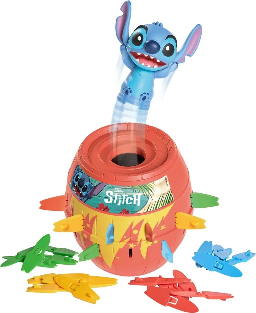 Lojë tavoline Tomy Pop Up Stitch, për zhvillim të shkathtësisë, shumëngjyrëshe