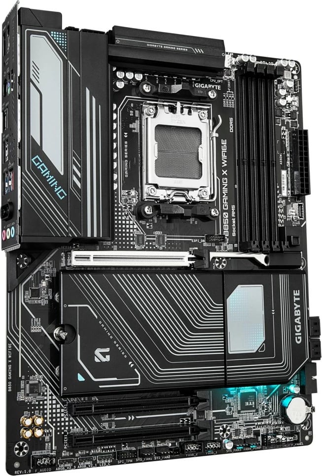 Pllakë amë Gigabyte B850 GAMING X WIFI6E, Socket AM5, ATX, Wi-Fi 6E, e zezë