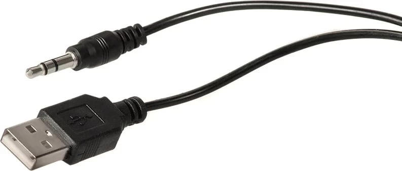 Kufje Audiocore AC870 B, 2-way 3 W, e zezë, e hirtë