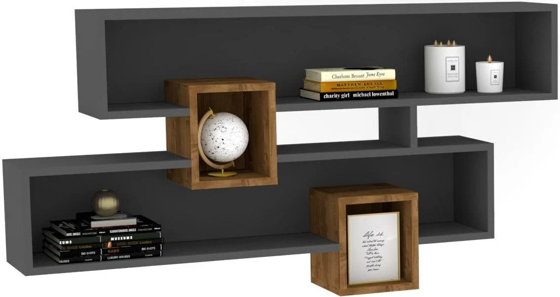 Raft muri Hanah Home Karen, ngjyrë arre dhe antracit