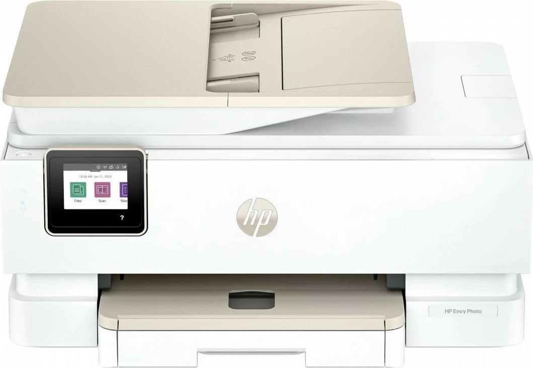 Pajisje multifunksionale, HP Envy Photo 7930 B63K5B, print/kopjo/skano, ngjyrë, duplex automatik, A4, USB 2.0, bejzh e bardhë