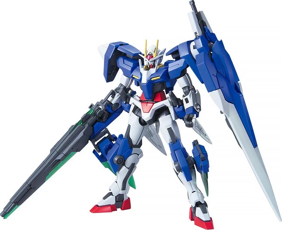 Figurinë koleksionuese Bandai HG 1/144 OO Gundam Seven Sword/G, Bardhë