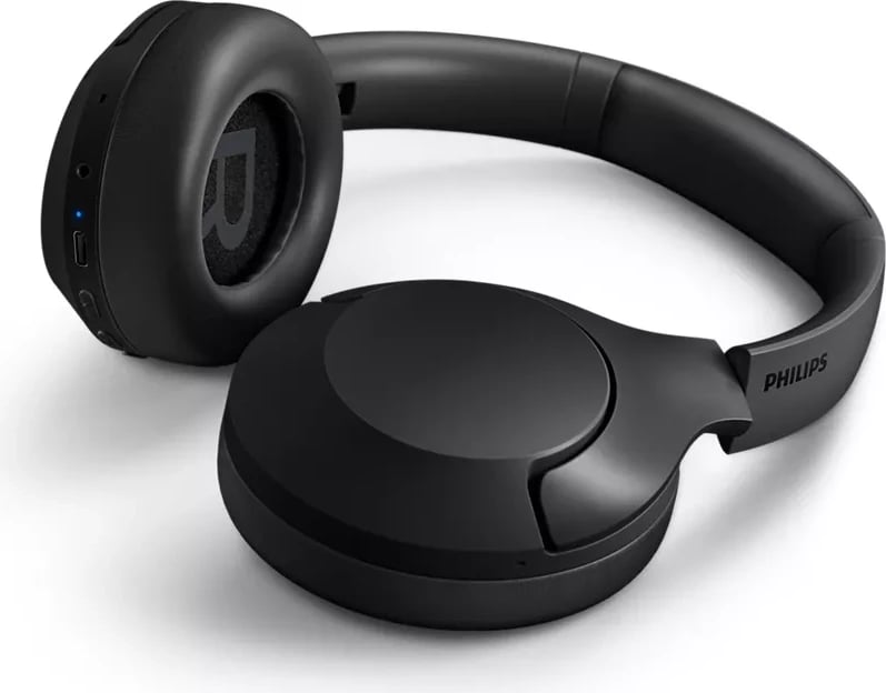 Kufje Philips TAH8506BK/00, wireless të zeza